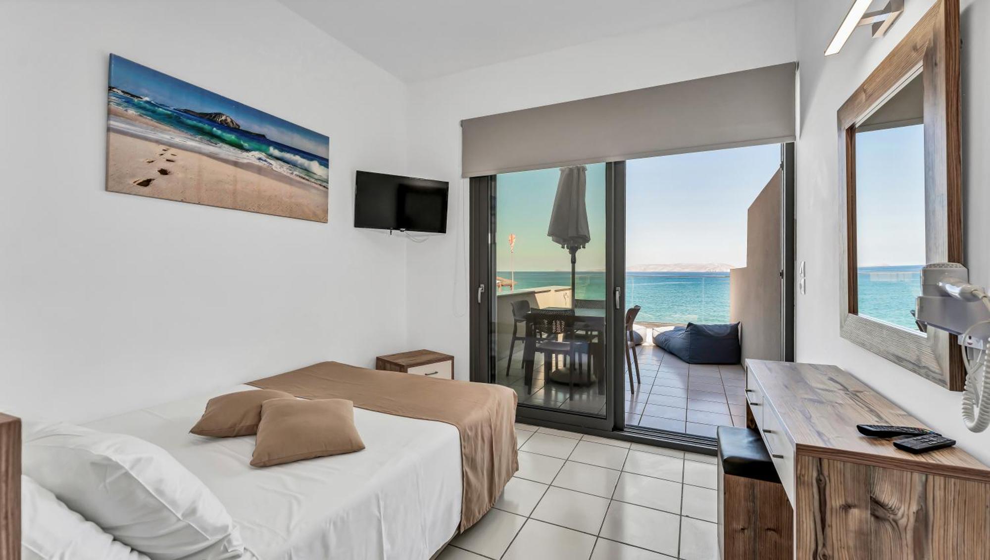 Almare Beach Kokkini Hani Dış mekan fotoğraf